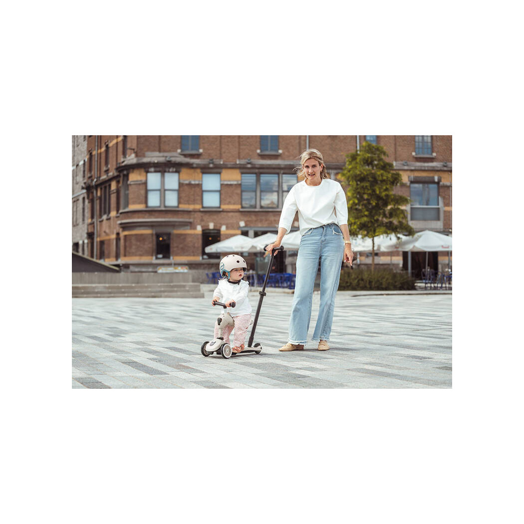 Ash Push & Go - Highwaykick1 2w1 - Jeździk i hulajnoga z Rączką do Prowadzenia 1-5 lat - Scootandride