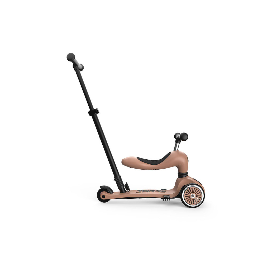 Mocha Push & Go - Highwaykick1 2w1 - Jeździk i hulajnoga z Rączką do Prowadzenia 1-5 lat - Scootandride