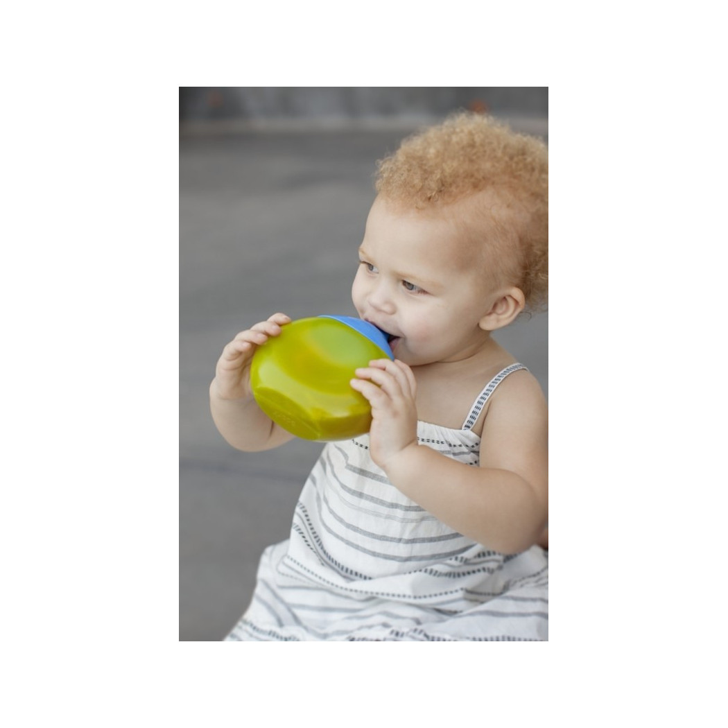 KUBEK NIEKAPEK FLUID ZIELONO/NIEBIESKI BOON