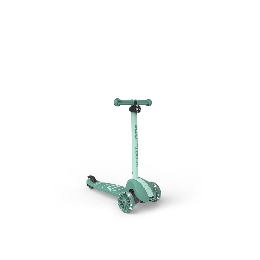 Forest 3S LED - Highwaykick3 - Regulowana Hulajnoga 3-7 lat - Świecące Skrętne Kółka - Scootandride