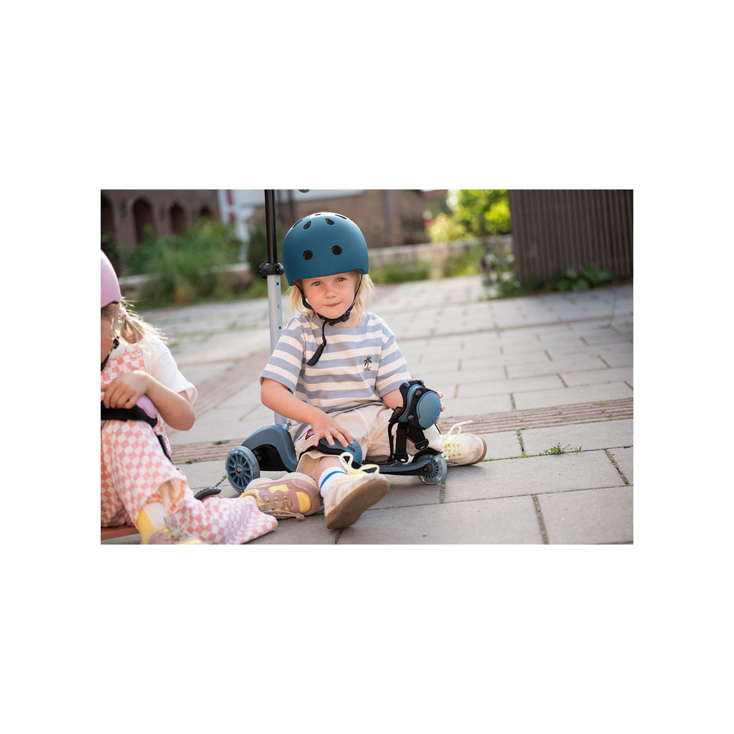 Steel 3S LED - Highwaykick3 - Regulowana Hulajnoga 3-7 lat - Świecące Skrętne Kółka - Scootandride