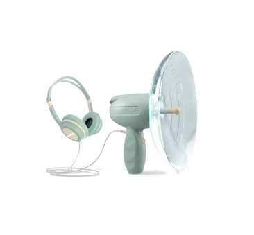 KIDYSPY - Wzmacniacz Dźwięku - Mikrofon Kierunkowy ze Słuchawkami - KIDYWOLF