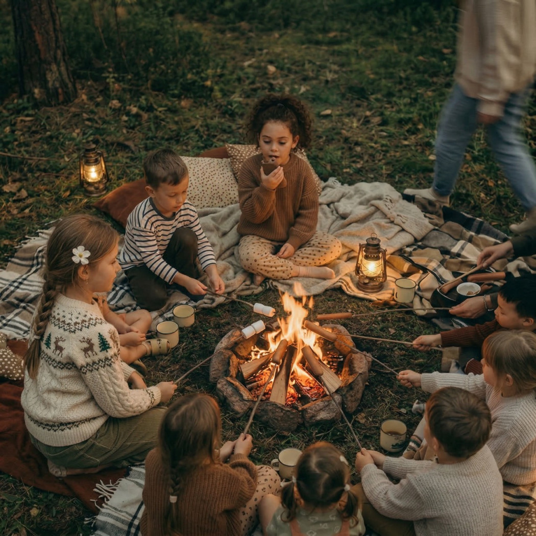 KidTooki Beżowe i Brązowe - Video Walkie Talkie - Krótkofalówki Wideo dla Dzieci - Kidinex