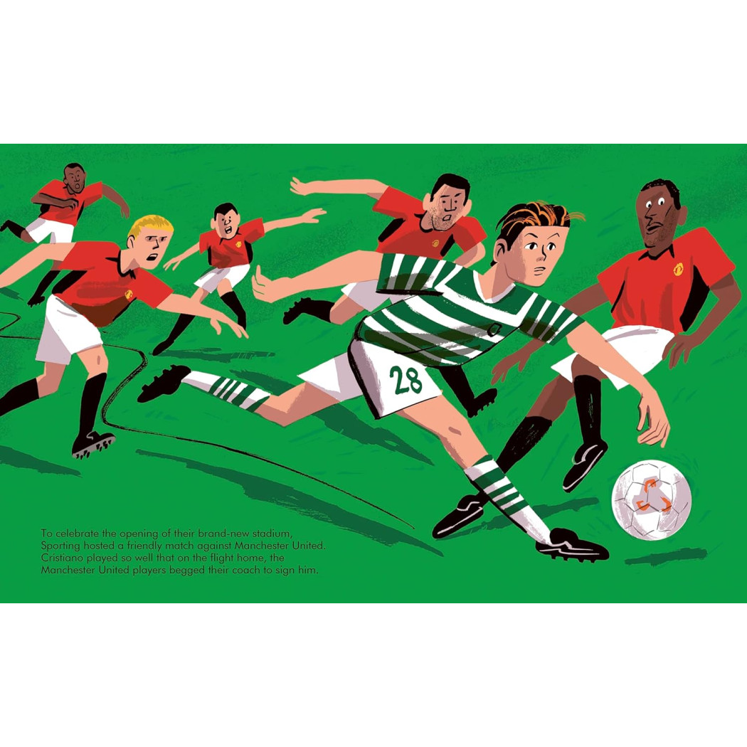 Cristiano Ronaldo CR7 - Maria Isabel Sanchez Vegara - Mali WIELCY- Wydawnictwo SmartBooks