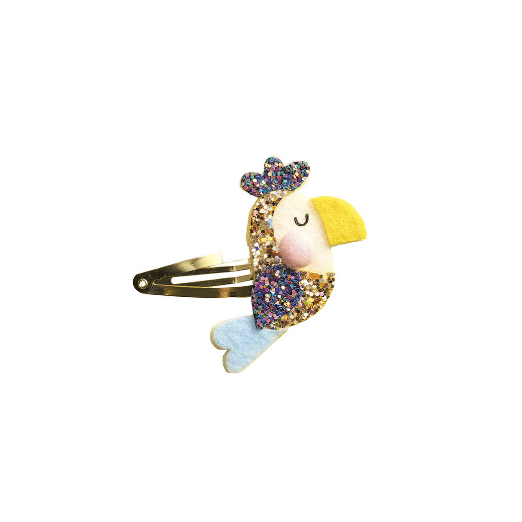 Egzotyczne Zwierzęta - Spinki do Włosów - Zestaw do Samodzielnego Ozdobienia Spinek - Zrób to Sam DIY - Janod