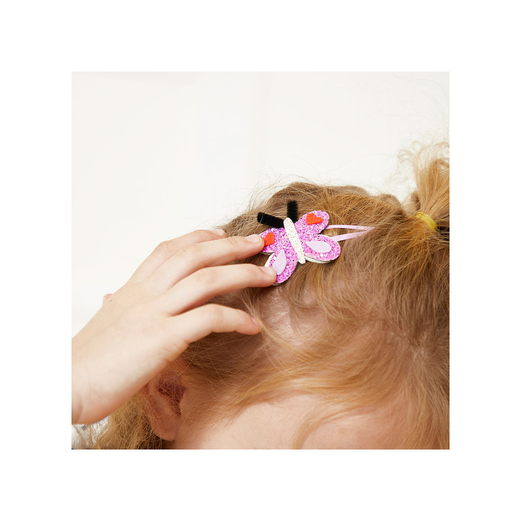 Ogród - Spinki do Włosów - Zestaw do Samodzielnego Ozdobienia Spinek - Zrób to Sam DIY - Janod