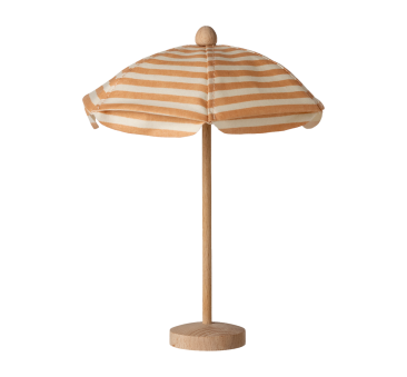 Koralowy Parasol Plażowy dla Myszek - Przeciwsłoneczny - Maileg