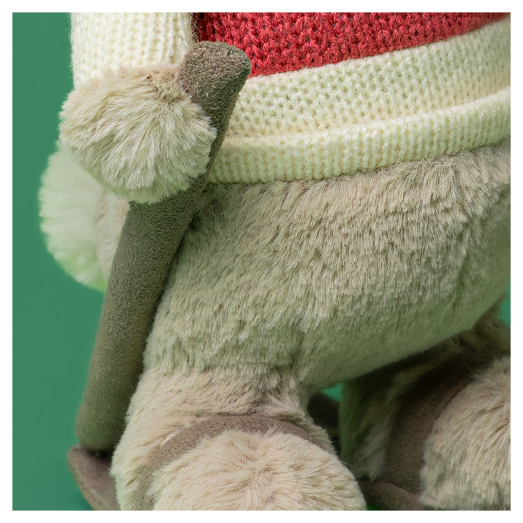 Króliczek na Nartach 20 cm - Pluszowy Królik Narciarz - Maskotka Przytulanka - JellyCat