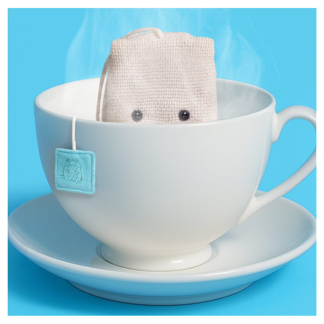 Steepy - Wesoła Torebka Herbaty 11 cm - Maskotka Przytulanka - JellyCat