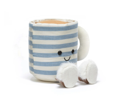 Rosie Lea - Wesoły Kubek Herbaty 13 cm - Pluszowy Kubeczek - Maskotka Przytulanka - JellyCat