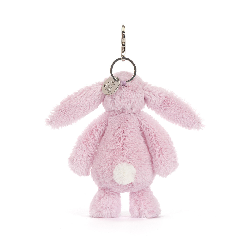 Thistlepop Breloczek - Liliowy Króliczek 18 cm - Maskotka Przytulanka Brelok Charms - JellyCat
