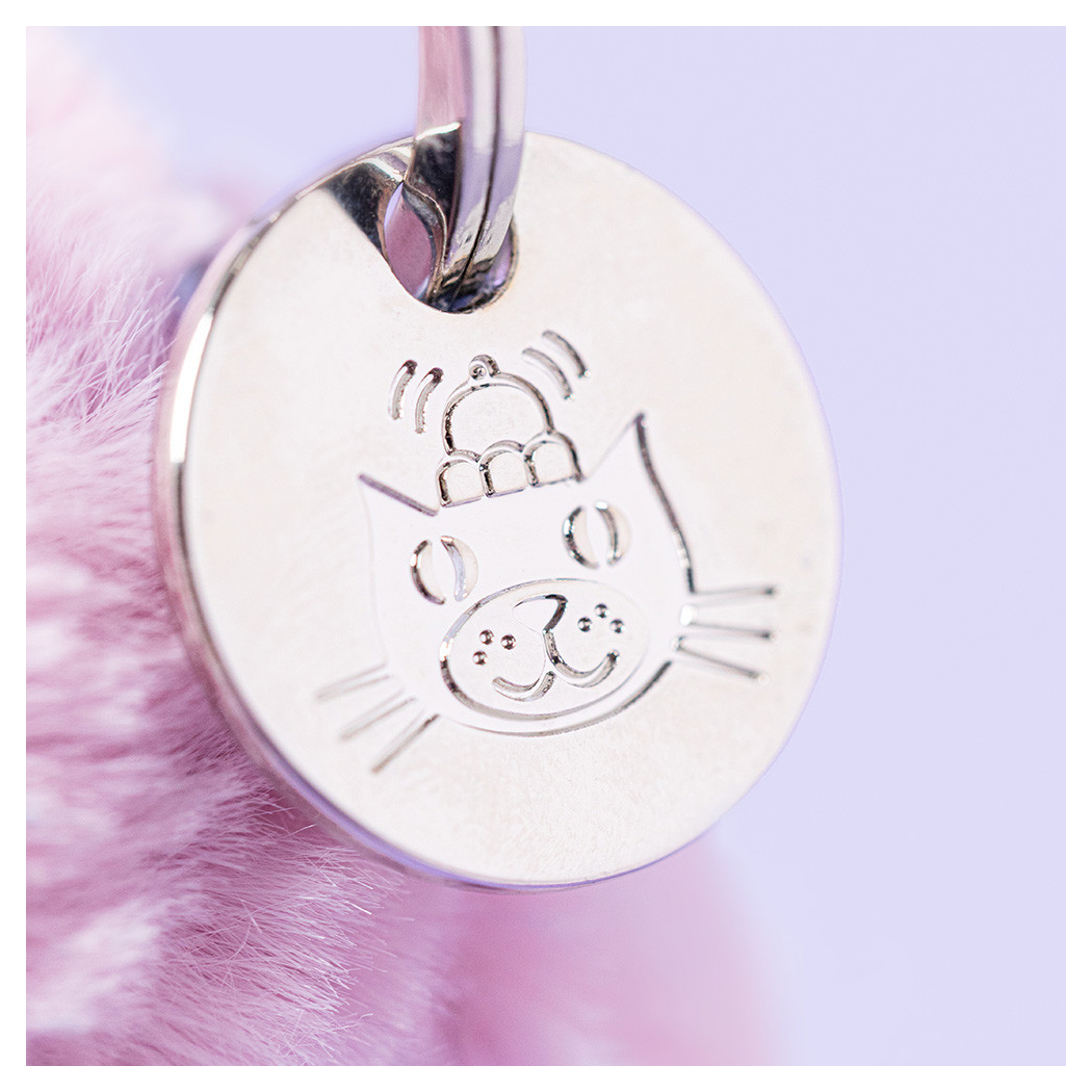 Thistlepop Breloczek - Liliowy Króliczek 18 cm - Maskotka Przytulanka Brelok Charms - JellyCat