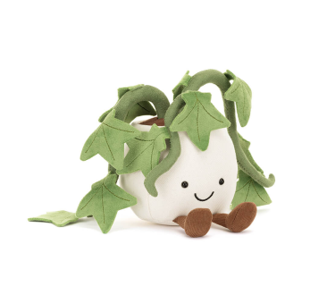 Wesoły Bluszcz 16 cm - Pluszowe Pnącze w Doniczce - Maskotka Przytulanka - JellyCat