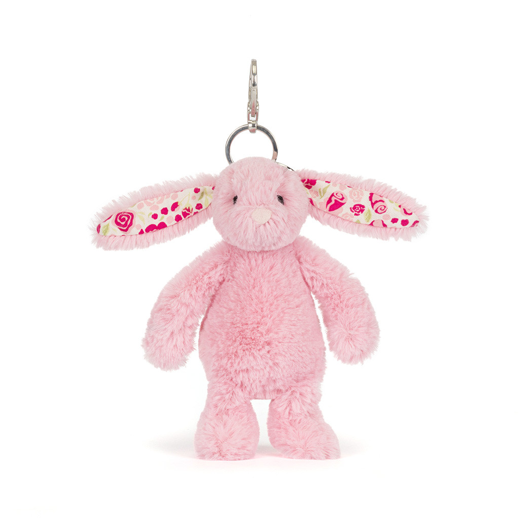 Blushkin Breloczek - Różowy Króliczek 18 cm - Maskotka Przytulanka Brelok Charms - JellyCat