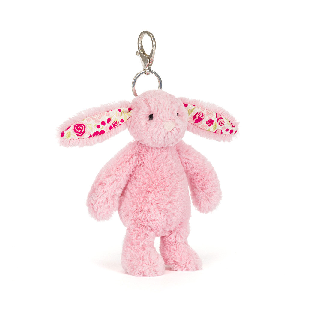 Blushkin Breloczek - Różowy Króliczek 18 cm - Maskotka Przytulanka Brelok Charms - JellyCat