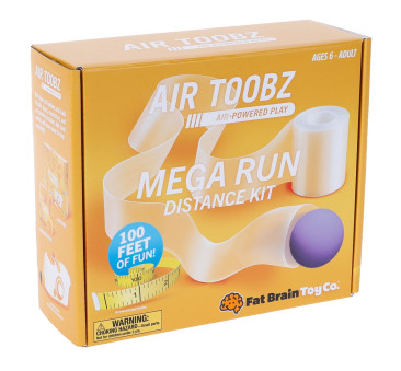 Dodatkowy Tor 30 metrów do Air Toobz - Zestaw do Rozbudowy Dmuchawy - 13 elementów - Fat Brain Toys