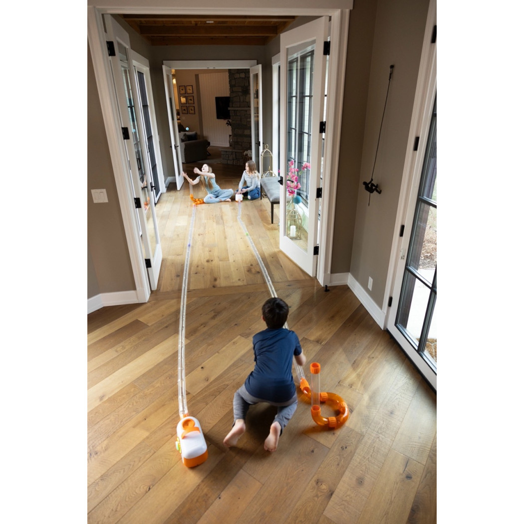 Dodatkowy Tor 30 metrów do Air Toobz - Zestaw do Rozbudowy Dmuchawy - 13 elementów - Fat Brain Toys