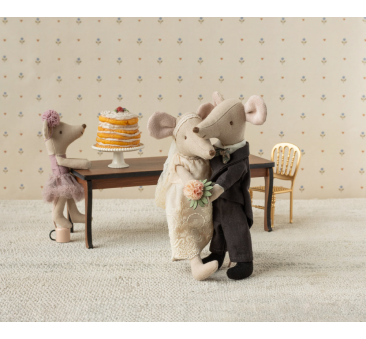Myszki Nowożeńcy w Pudełku - Para Młoda - Ślub Myszek - Myszka Mama i Tata Wedding Mice - Maileg