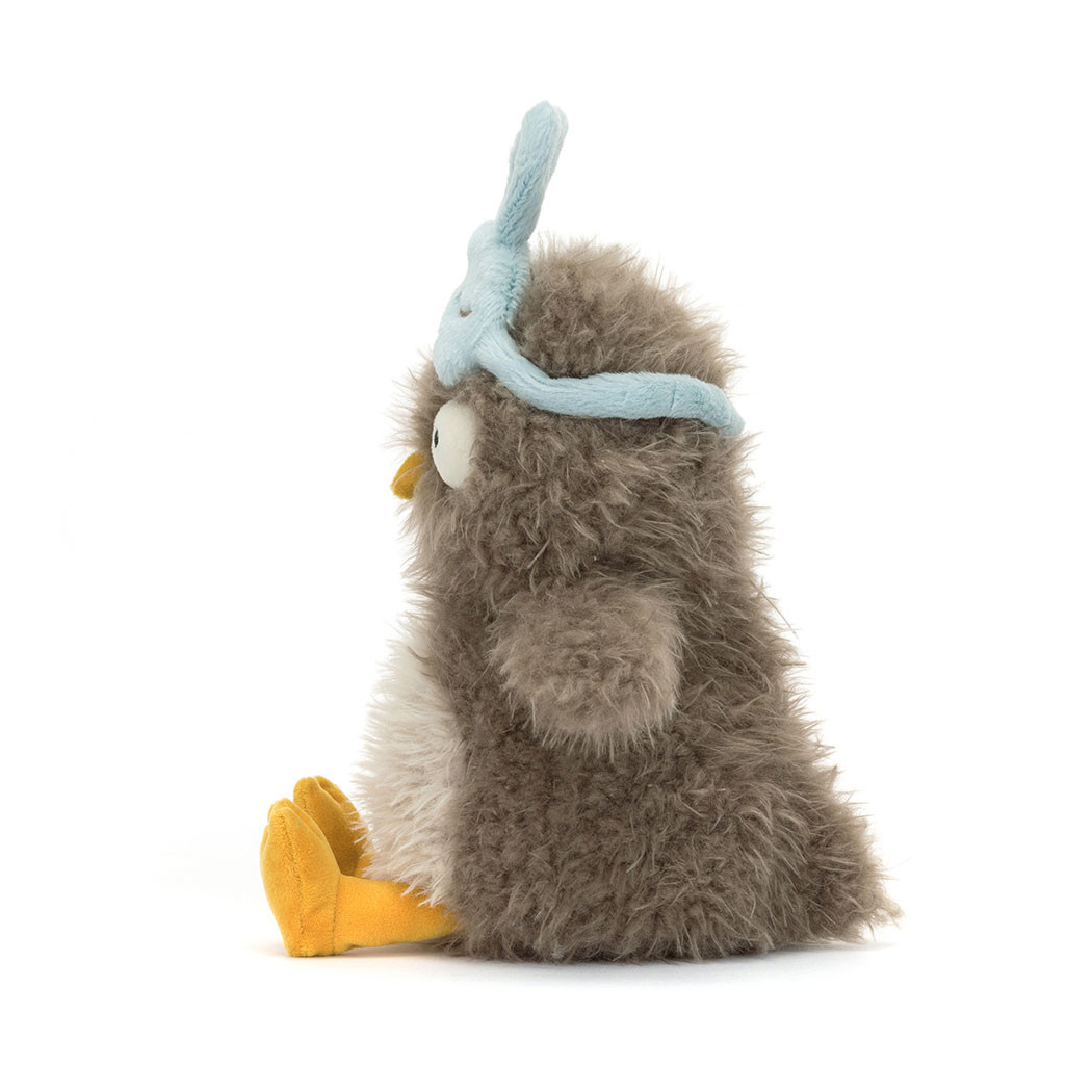 Audrey Hootsoftly - Sowa Śpioch z Opaską na Oczy 24 cm Sówka - Maskotka Przytulanka - JellyCat