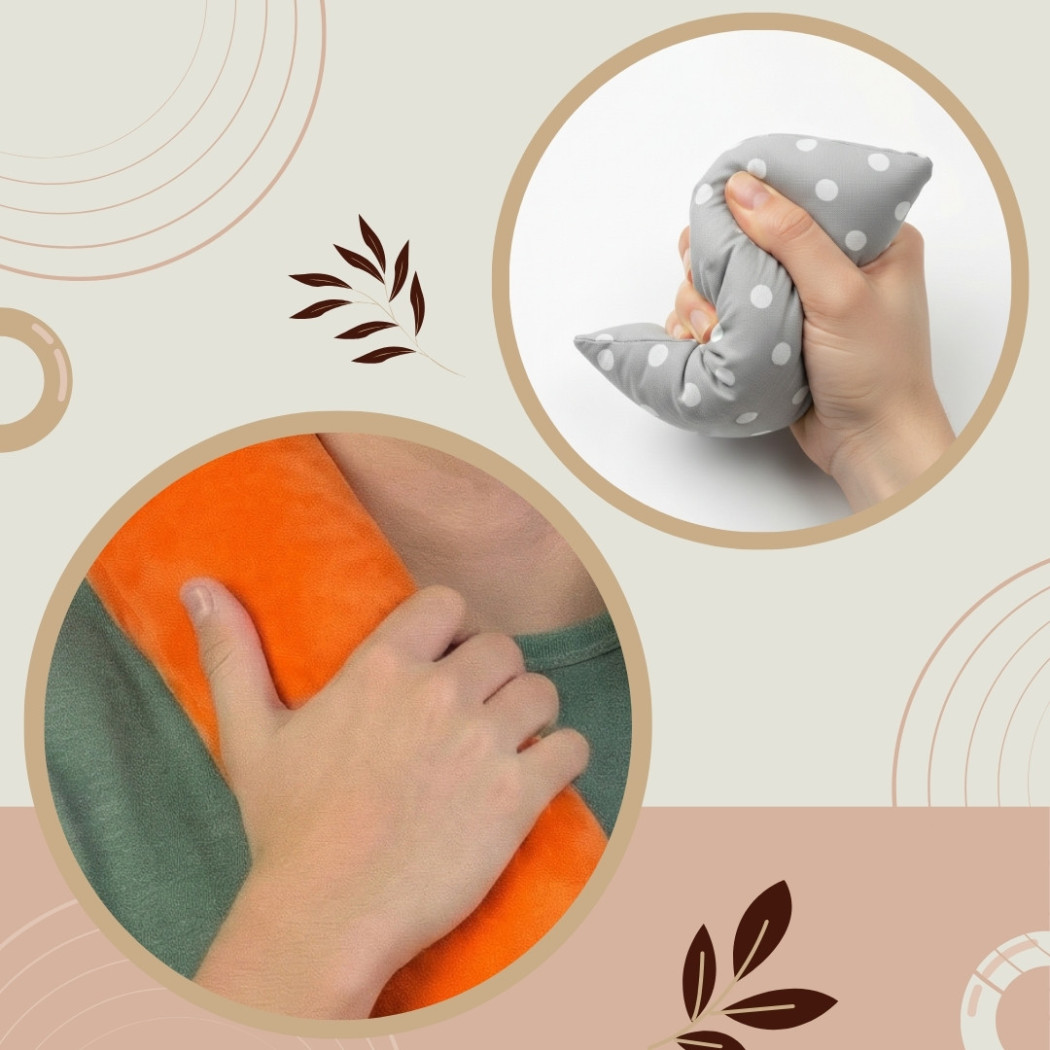 Lisek 2 kg - Pluszak Obciążeniowy 2000g / 90 cm - Regulowana Waga - Sensoryczny Stabilizator dla Dziecka - Sensonis