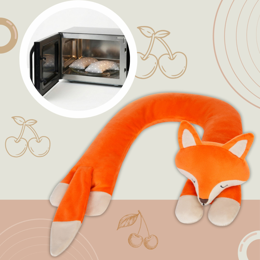 Lisek 2 kg - Pluszak Obciążeniowy 2000g / 90 cm - Regulowana Waga - Sensoryczny Stabilizator dla Dziecka - Sensonis