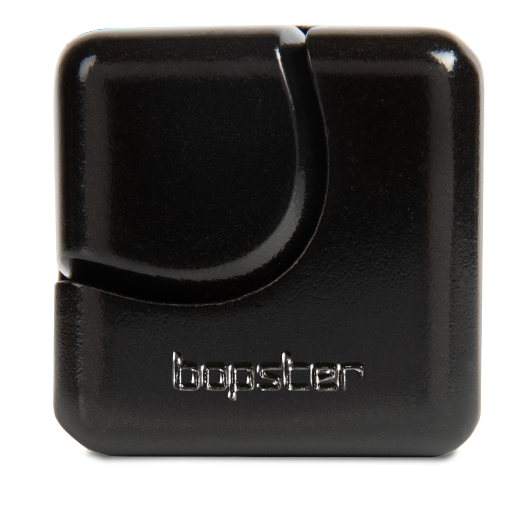 Czarny Spinner Kostka - Zabawka Sensoryczna Cube Fidget Toy - bopster