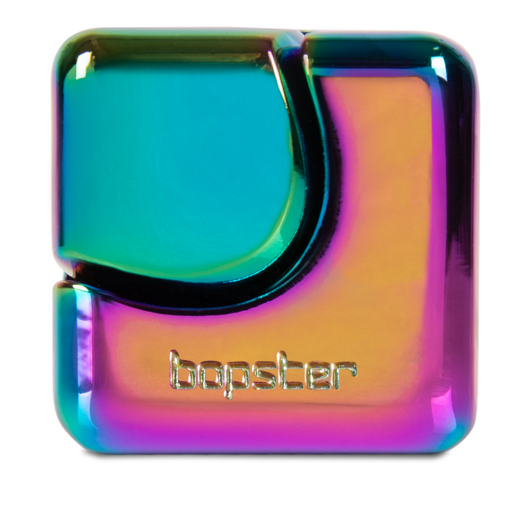 Metaliczny Spinner Kostka - Zabawka Sensoryczna Cube Fidget Toy - bopster