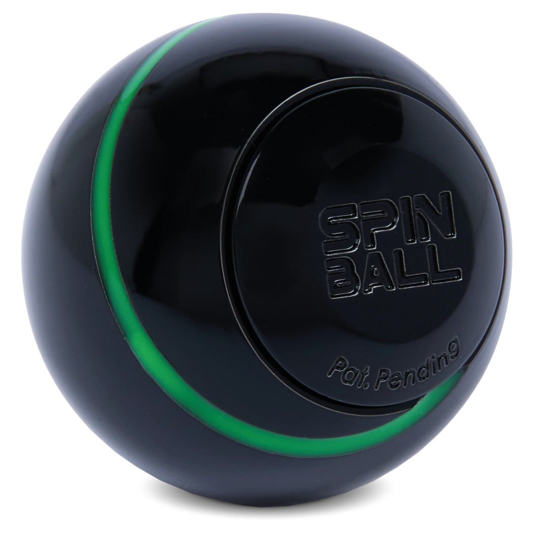 Czarny Spinner Kulka - Świecący w Ciemności - Ball Fidget Toy - bopster