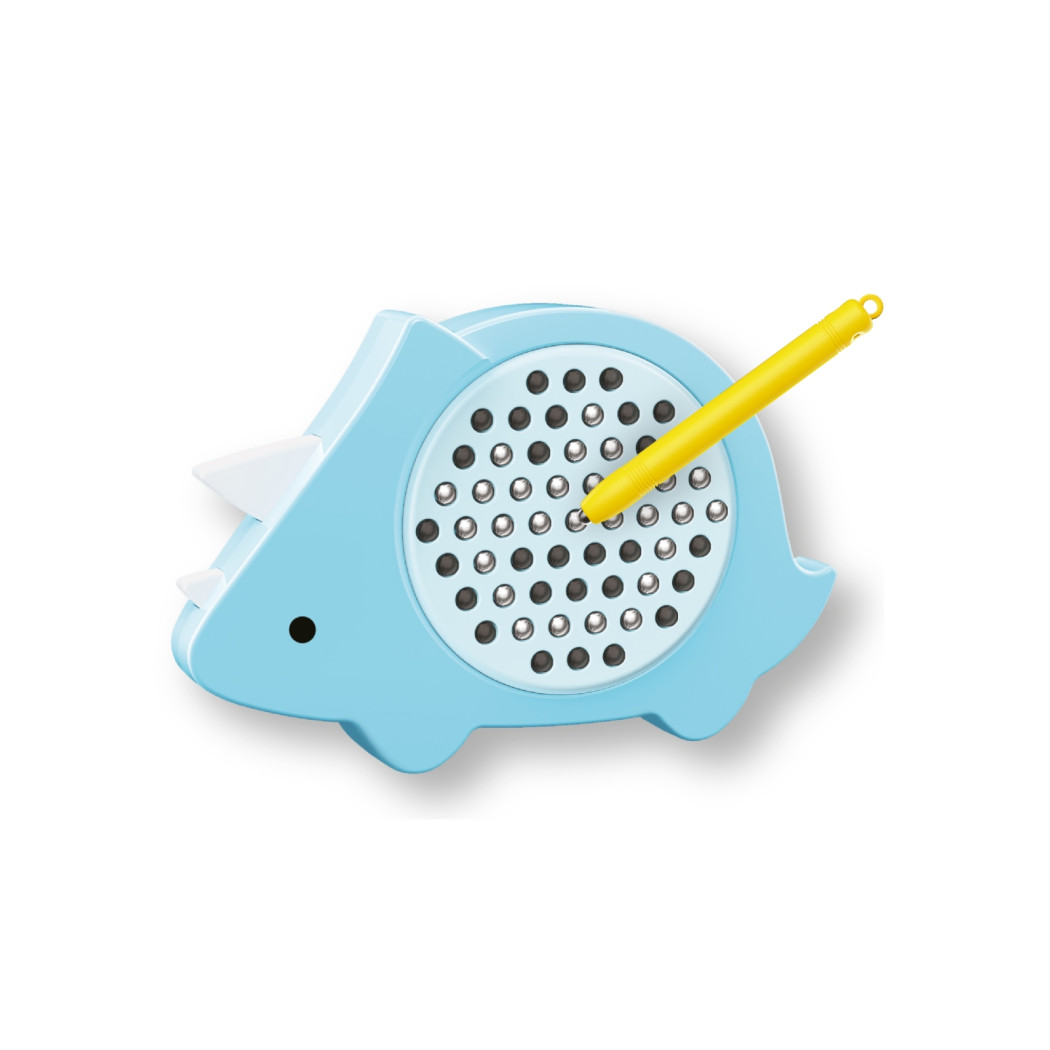 Dinozaur Triceratops - Kieszonkowa Tablica Magnetyczna z Rysikiem i Zawieszką - Apli Kids