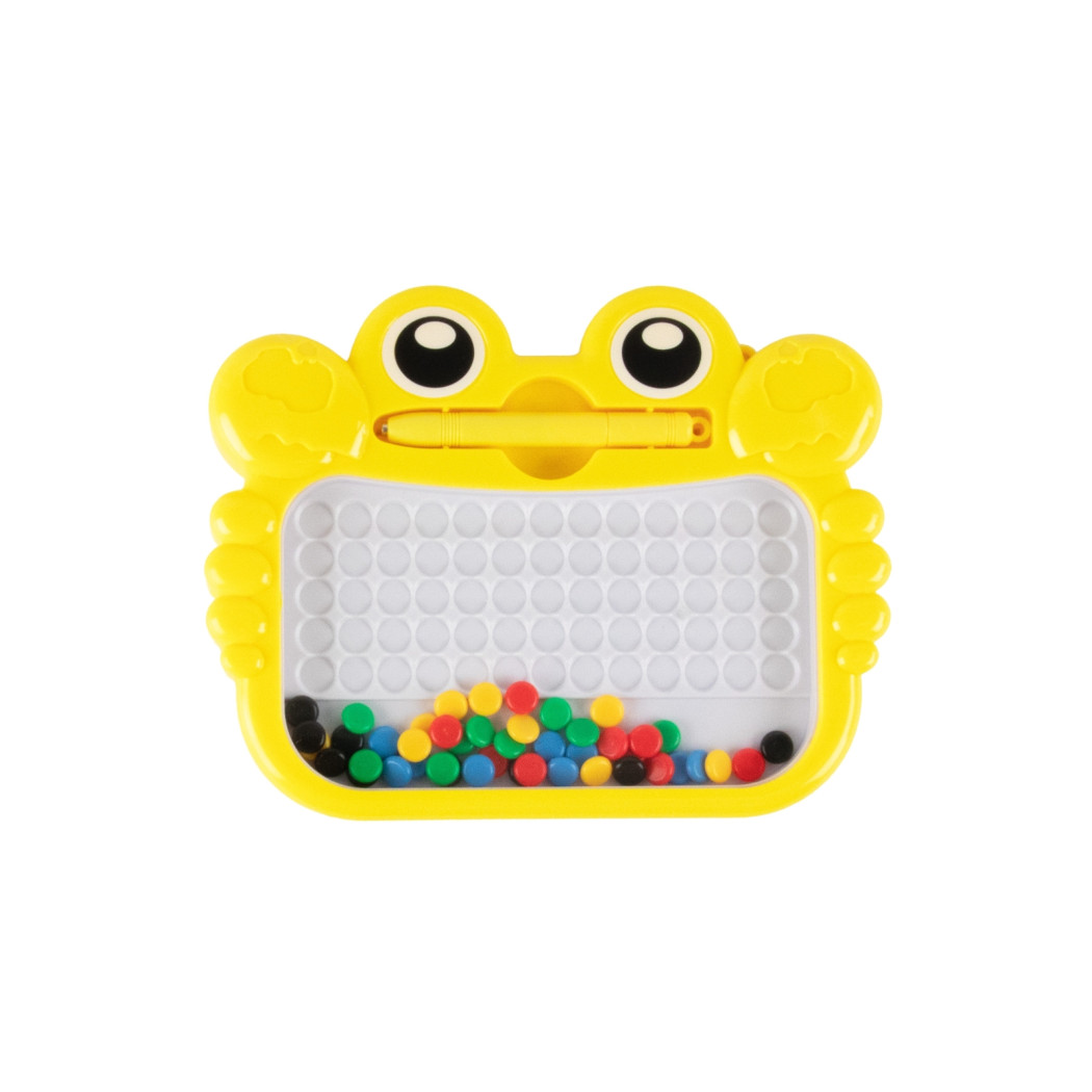 Krab - Ćwiczenie Koncentracji - Kieszonkowa Magnetyczna Układanka z Rysikiem - Apli Kids