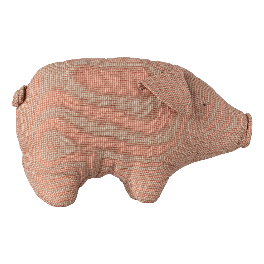 Mała Świnka Polly - 16 cm - Klasyczna Maskotka Prosiaczek - Len i Bawełna - Polly Pork - Maileg