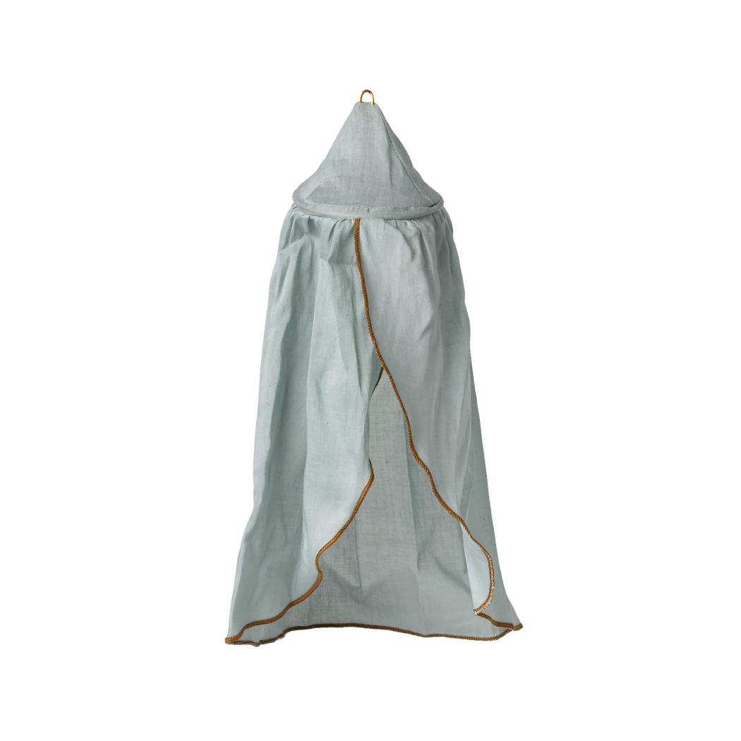 Miętowy Baldachim do Łóżka dla Myszek - House of Miniature - Maileg