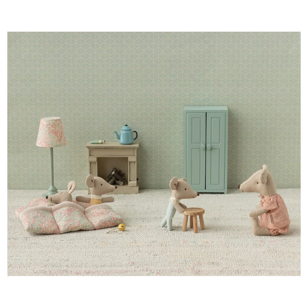 PROMOCJA Myszki Trojaczki w Pudełku od Zapałek - Dzidziuś Sleepy Wakey - Triplets In Matchbox - Baby Mice - Maileg