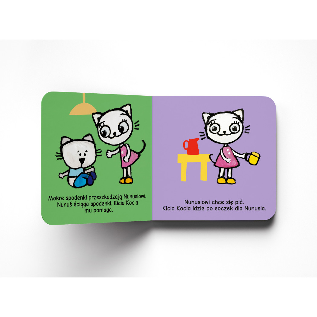 KICIA KOCIA I NUNUŚ. NA NOCNIKU - Anita Głowińska - MEDIA RODZINA