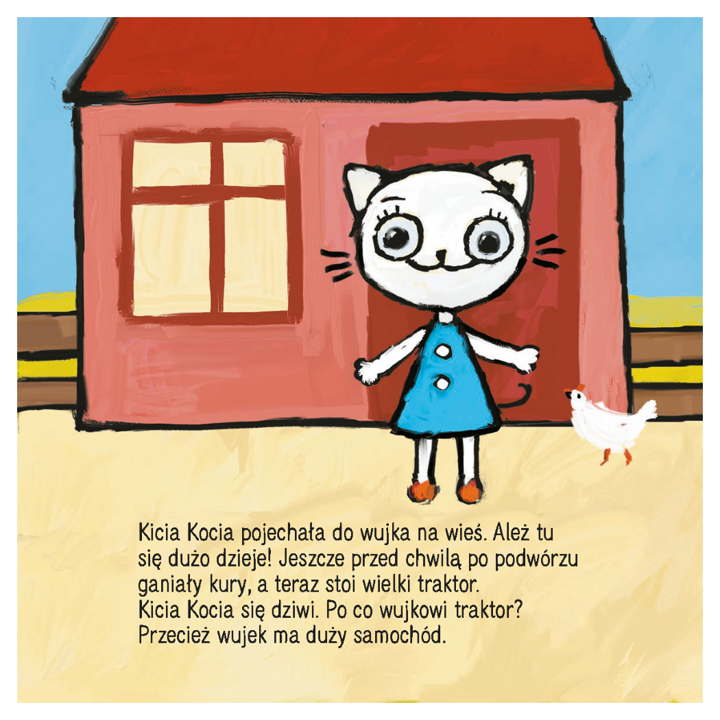 KICIA KOCIA NA TRAKTORZE - Anita Głowińska - MEDIA RODZINA