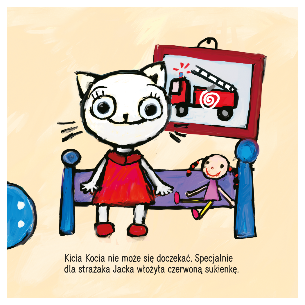 KICIA KOCIA POZNAJE STRAŻAKA - Anita Głowińska - MEDIA RODZINA