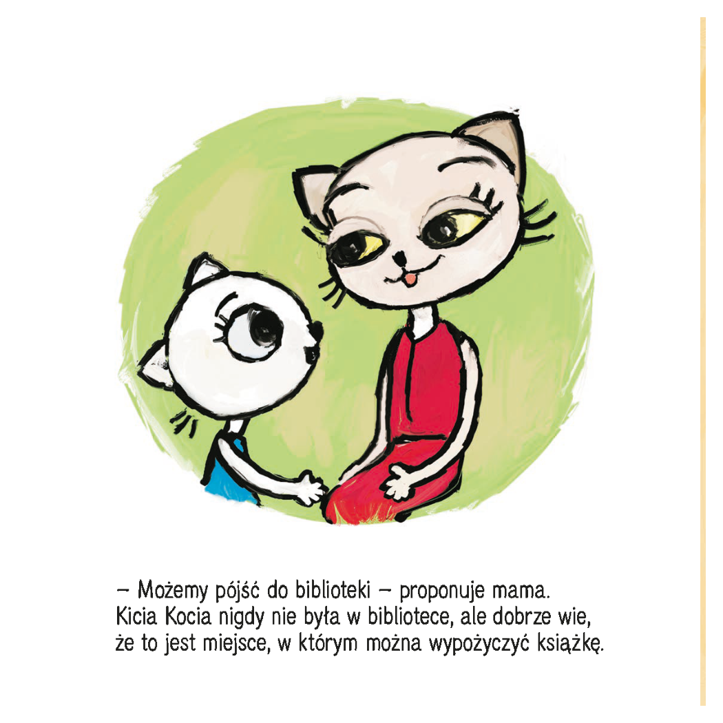 KICIA KOCIA W BIBLIOTECE - Anita Głowińska - MEDIA RODZINA