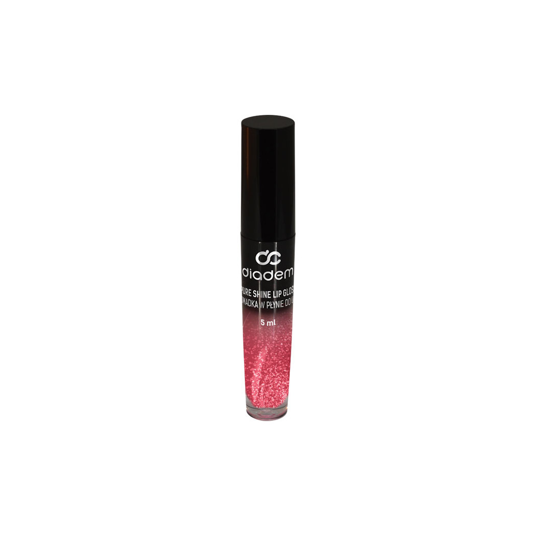 Fuksja nr 9 - Pomadka w Płynie - Błyszczyk do Ust - Fioletowa Czerwień - Diadem Cosmetics