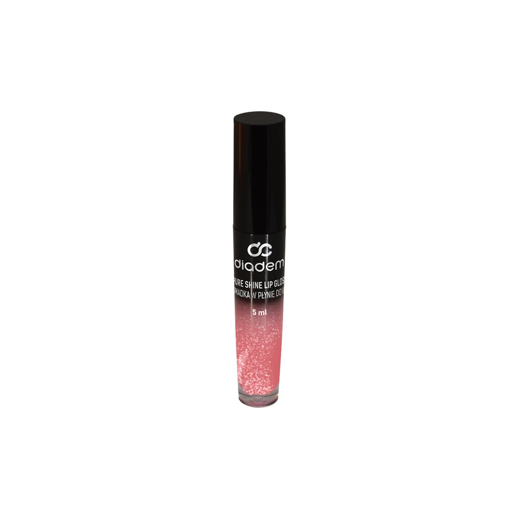 Malaga nr 8 - Pomadka w Płynie - Błyszczyk do Ust - Pudrowy Róż - Diadem Cosmetics