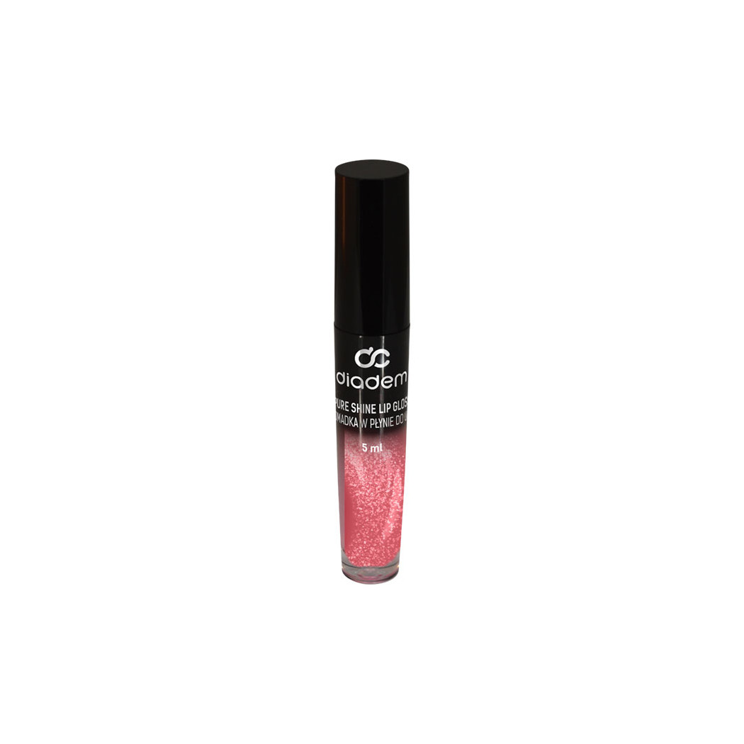 Koralowa nr 5 - Pomadka w Płynie - Błyszczyk do Ust - Delikatna Czerwień - Diadem Cosmetics