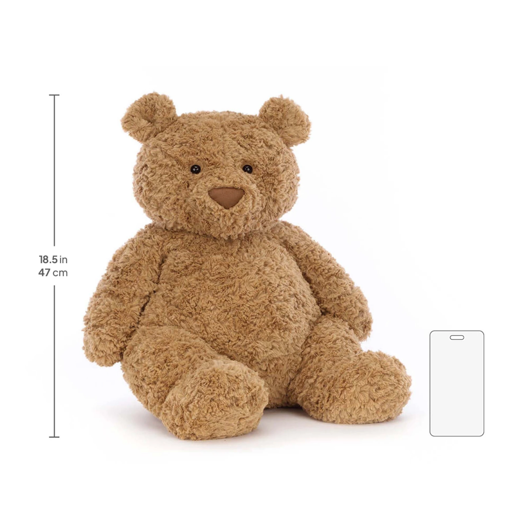 Miś Bartłomiej 56 cm - Maskotka Przytulanka Pluszak - Really Big - Tradycyjny Pluszowy - JellyCat