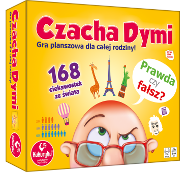 Czacha Dymi - Rodzinna Edukacyjna Gra Planszowa dla Dzieci - Ciekawostki - Kukuryku