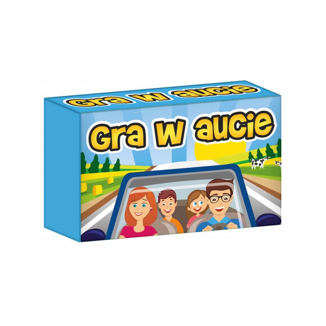 W Aucie - Mini Gra na Spostrzegawczość i Koncentrację do Samochodu - Podróżna Kieszonkowa - Kangur