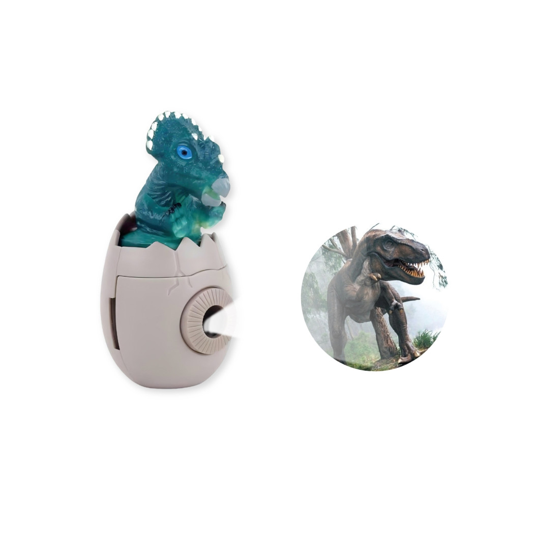 Triceratops Dinozaur - Mini Projektor na Wymienne Dyski - 24 Przeźrocza - Apli Kids