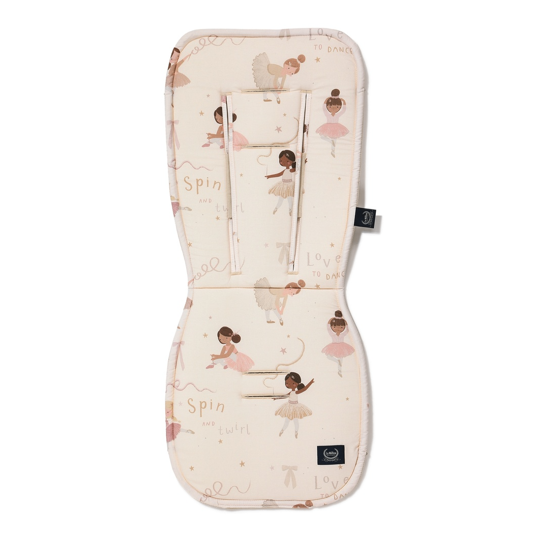 Ballerine Bawełna Velvet - Multi Wkładka do Wózka - Stroller Pad - La Millou