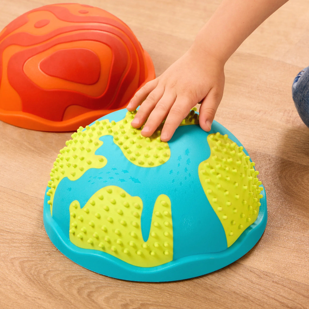 Planety - Ścieżka Sensoryczna do Balansowania - Falista Modułowa 16 elementów - BTOYS