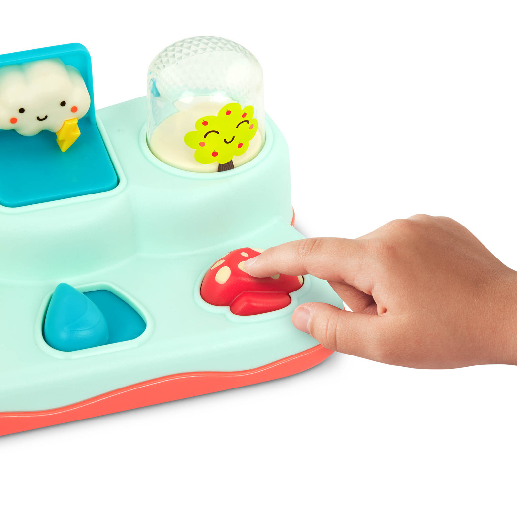 Konsola Pogodowa - Interaktywna Zabawka Tablica Manipulacyjna - BTOYS