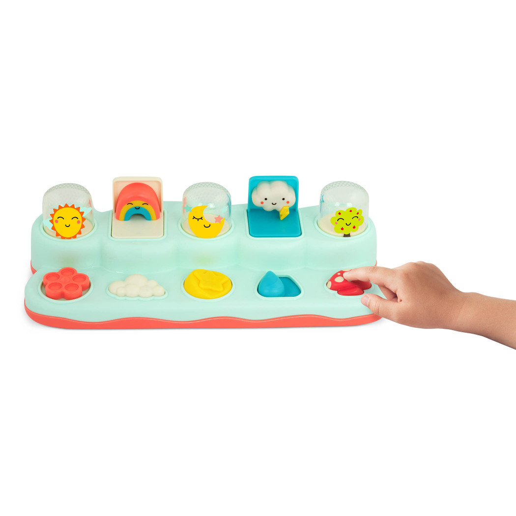 Konsola Pogodowa - Interaktywna Zabawka Tablica Manipulacyjna - BTOYS