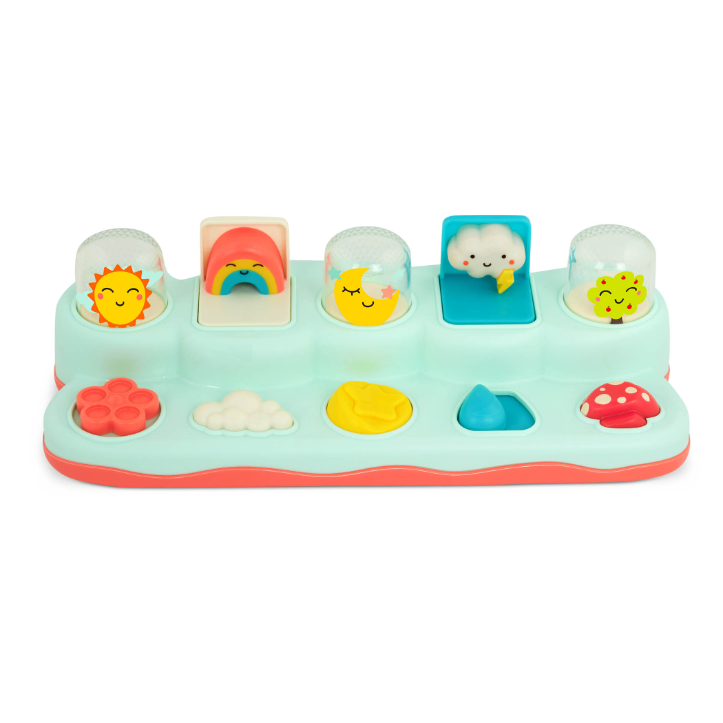 Konsola Pogodowa - Interaktywna Zabawka Tablica Manipulacyjna - BTOYS