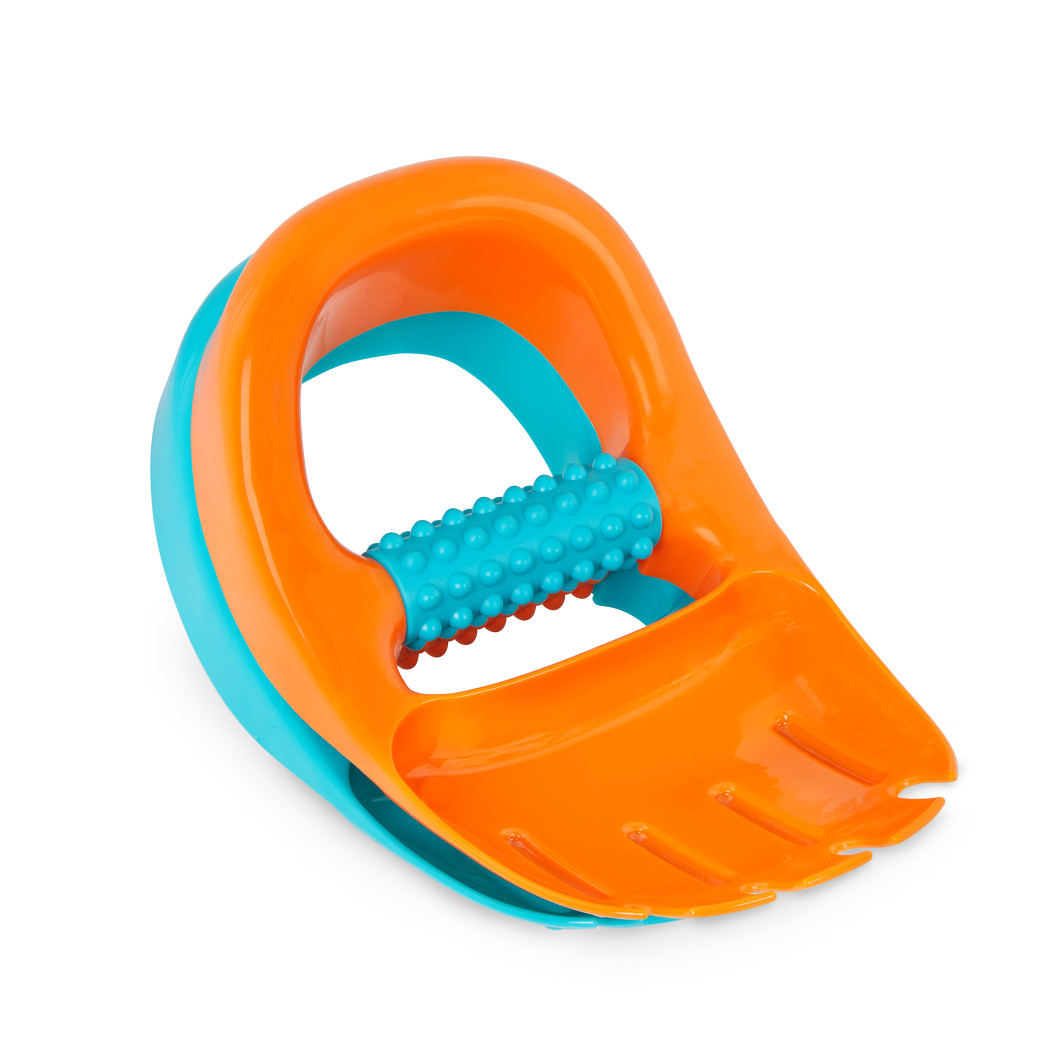 Dwie Łopatki do Piasku w Kształcie Łapek Zwierząt - Grabki Plażowe - BTOYS